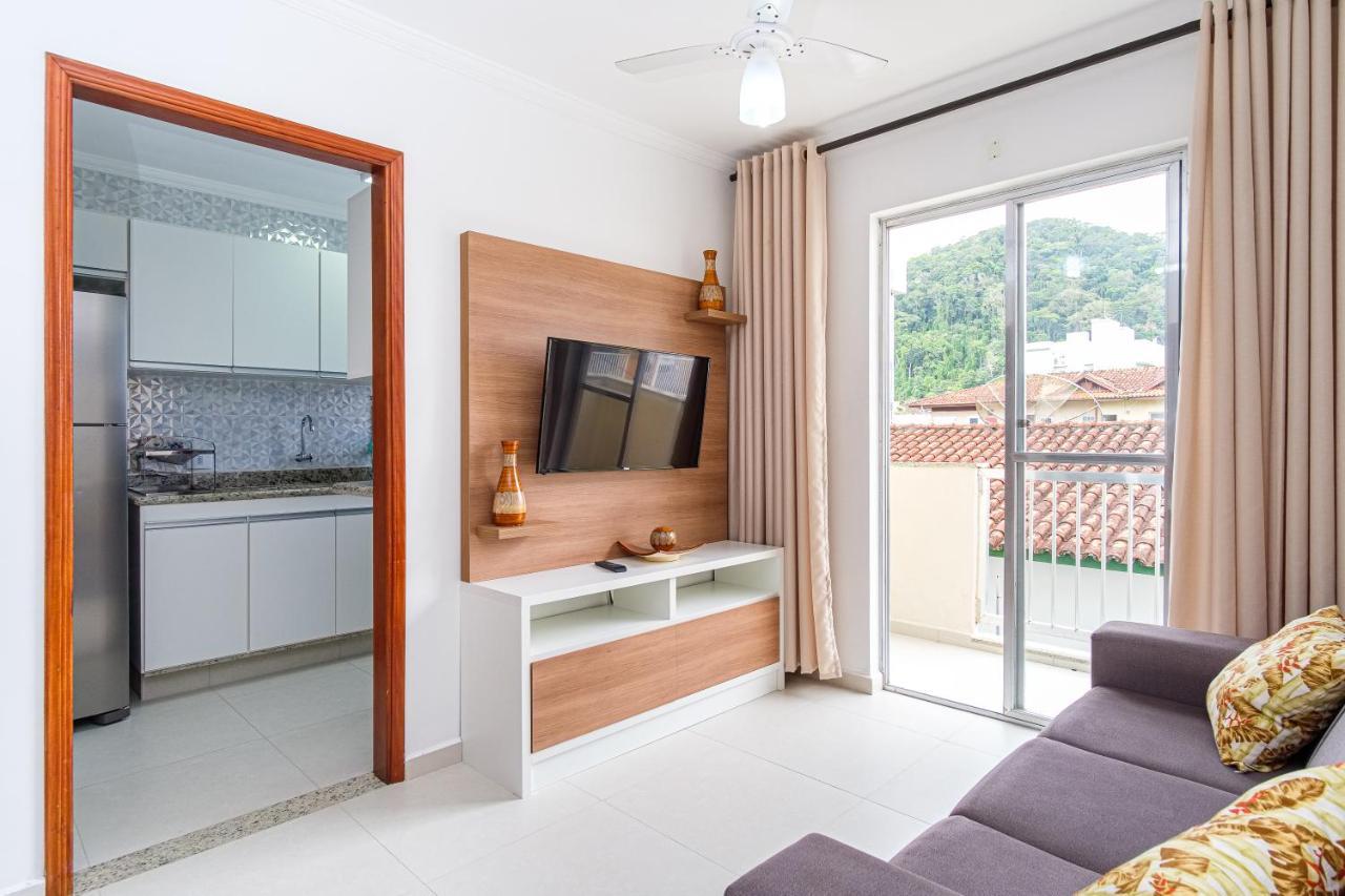 Apartamento A 100 Metros Da Praia - 01 Dormitorio - Edificio Agua Viva Убатуба Екстер'єр фото