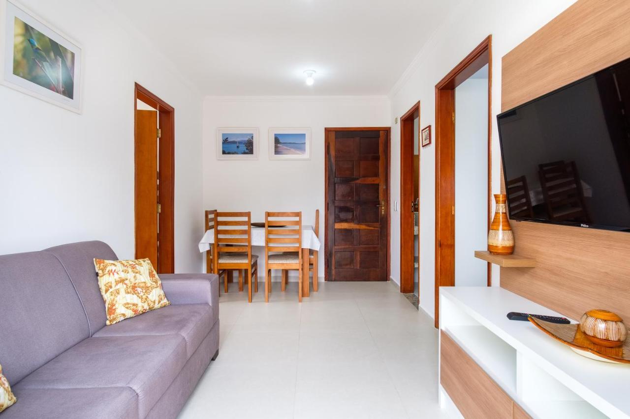 Apartamento A 100 Metros Da Praia - 01 Dormitorio - Edificio Agua Viva Убатуба Екстер'єр фото