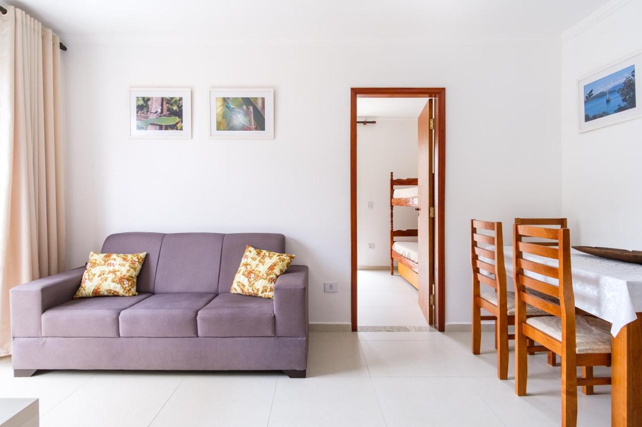 Apartamento A 100 Metros Da Praia - 01 Dormitorio - Edificio Agua Viva Убатуба Екстер'єр фото