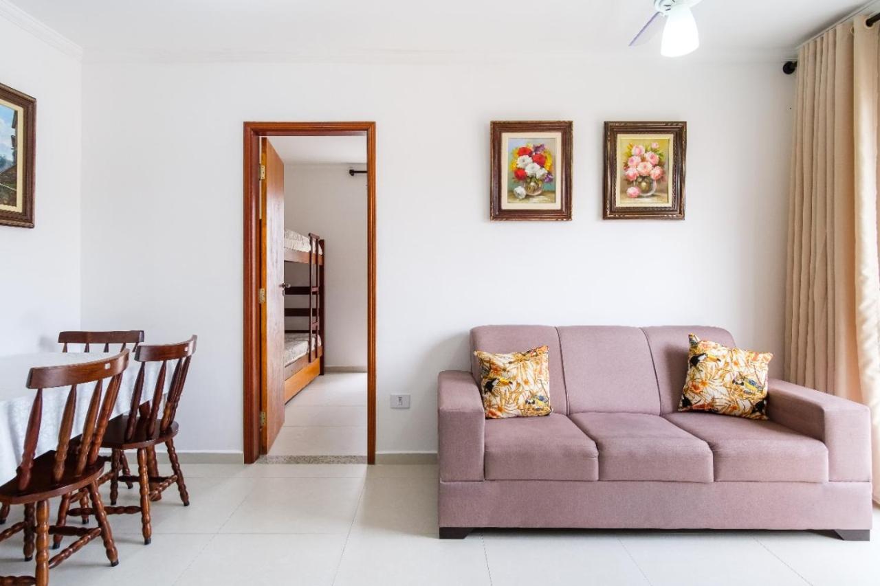 Apartamento A 100 Metros Da Praia - 01 Dormitorio - Edificio Agua Viva Убатуба Екстер'єр фото