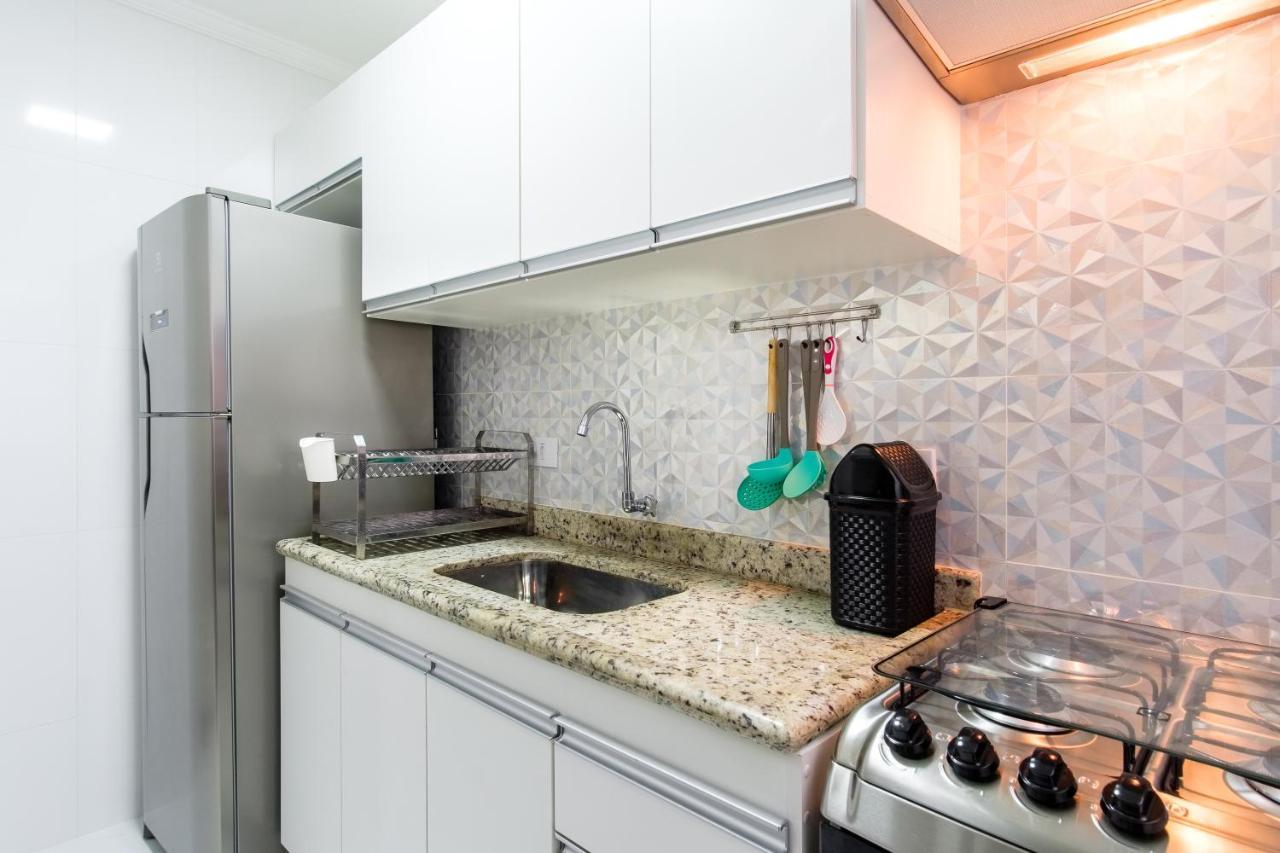 Apartamento A 100 Metros Da Praia - 01 Dormitorio - Edificio Agua Viva Убатуба Екстер'єр фото