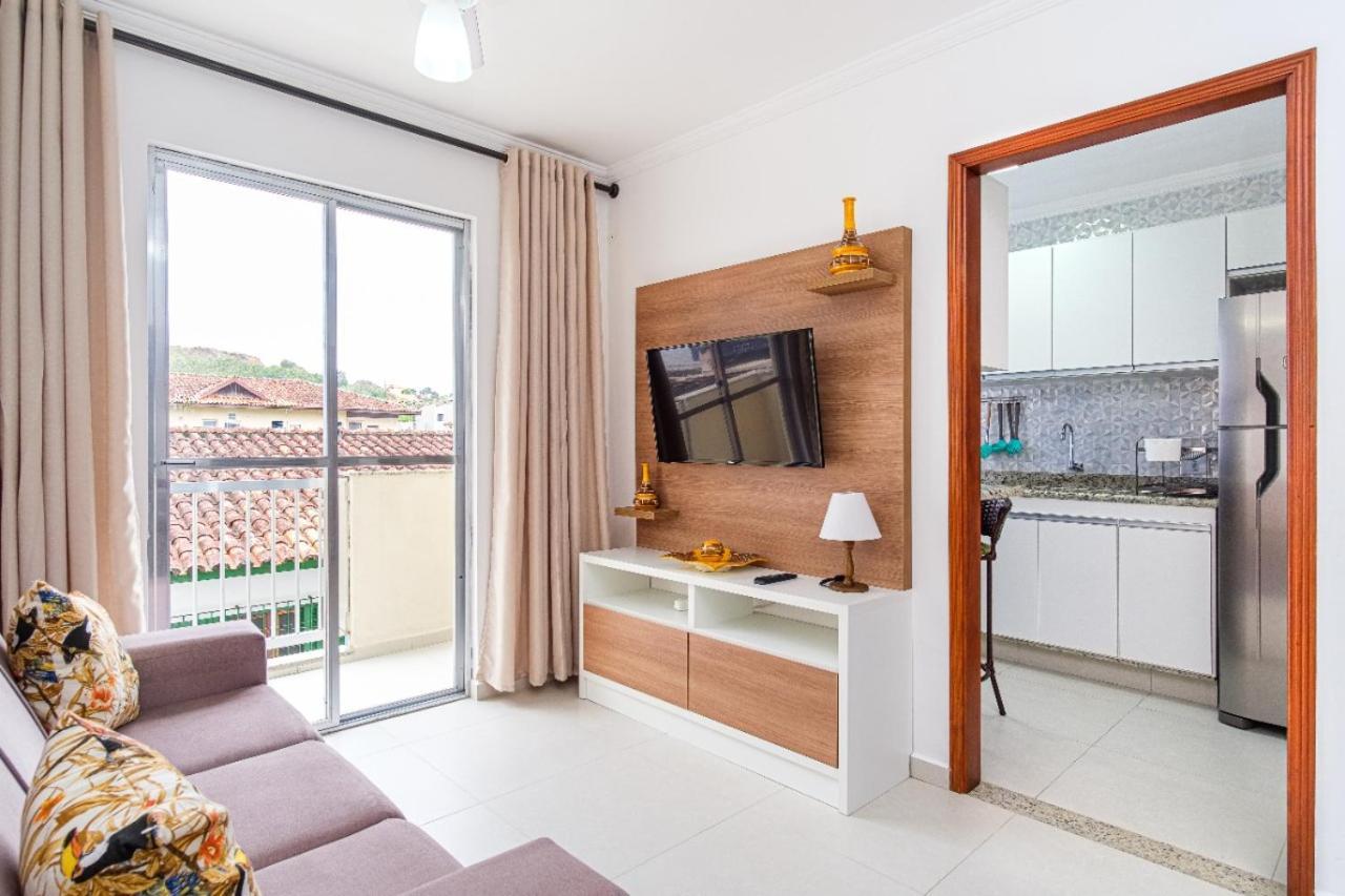 Apartamento A 100 Metros Da Praia - 01 Dormitorio - Edificio Agua Viva Убатуба Екстер'єр фото